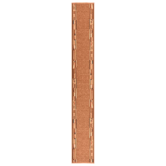 vidaXL Käytävämatto ruskea 100x450 cm liukumaton