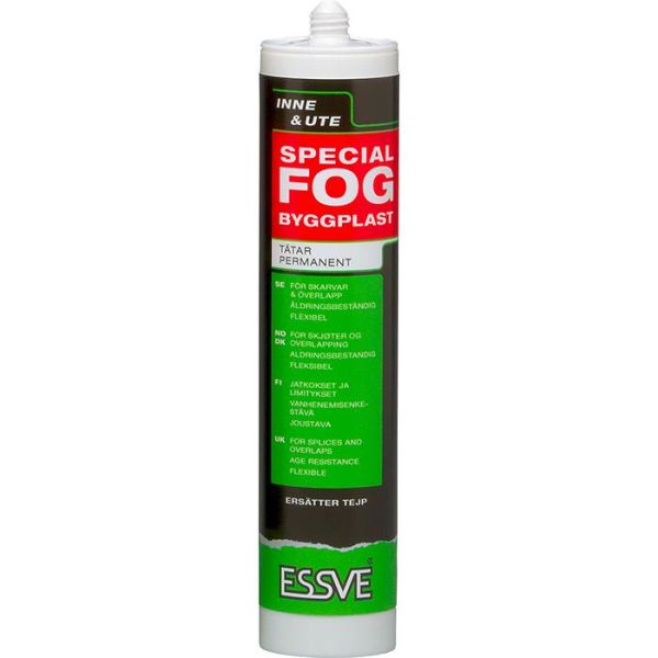 ESSVE Byggplast Erikoissaumausaine vihreä, 300 ml