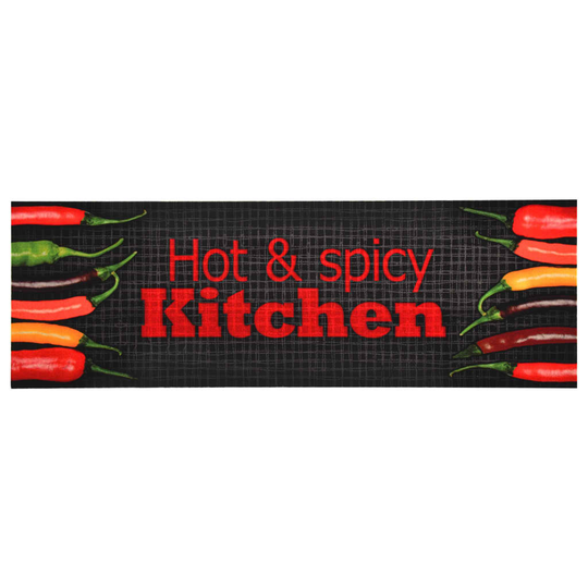 vidaXL Keittiön pestävä lattiamatto Hot & Spicy 60x300 cm
