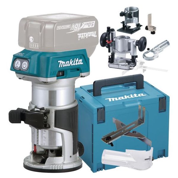 Makita DRT50ZJX5 Monitoimijyrsin sis. tarvikkeet, ilman akkuja ja laturia