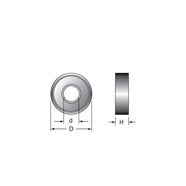 Cobolt M-135 Ohjauslaakeri 13x5mm