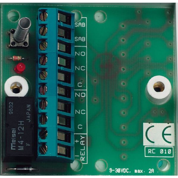 Alarmtech RC 010 Relekortti 1 x 2-napainen, vaihtava
