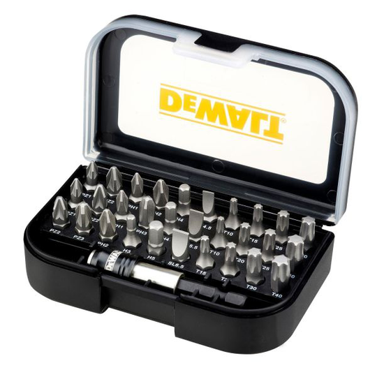 Dewalt DT7944S-QZ Ruuvikärkisarja 31-osainen