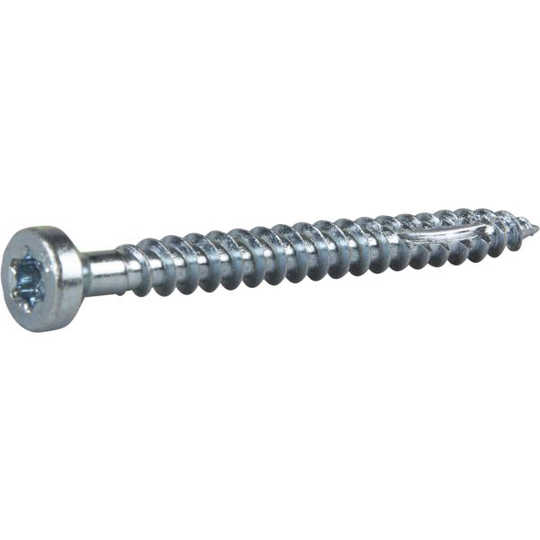ESSVE 511299 Puuruuvi TX30, sähkösinkitty, 6 mm Ø, 8-pack 65 mm