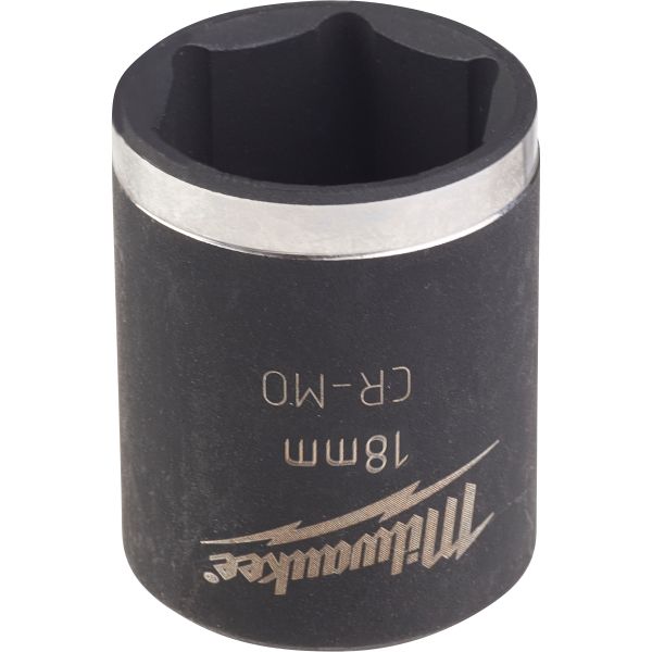 Milwaukee Shockwave Impact Duty Voimahylsy 3/8" kiinnitys, lyhyt 18 mm