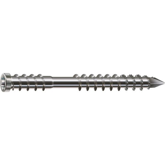 SPAX 0538000601003 Terassiruuvi T25, 100 kpl 6,0 x 100 mm