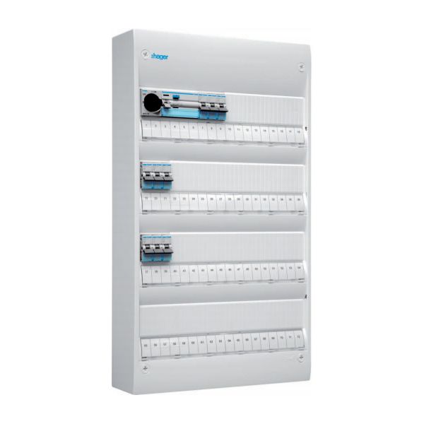 Hager GD418SF Kytkentäkaappi Tyyppi: Gamma, IP30 4 x 18 moduulia