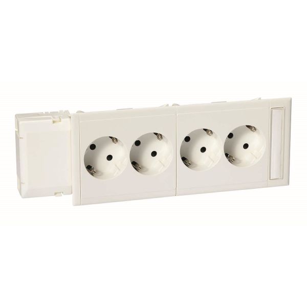Schneider Electric 5940040 Orjapistorasia 210 x 84 x 39 mm valkoinen
