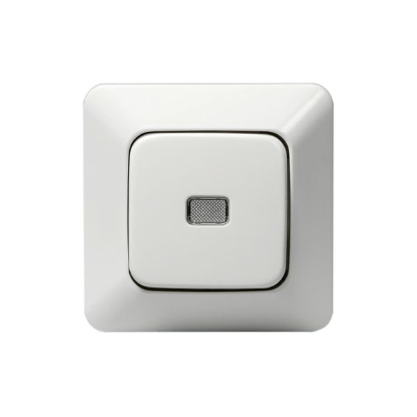 ABB 1466UGL4 Painike upotettava, IP20, valkoinen Porras, ilman kiinnityskynsiä