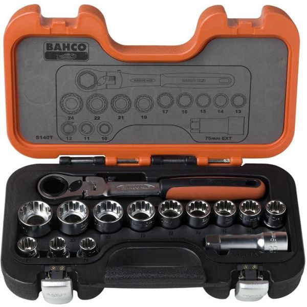Bahco S140T Hylsysarja