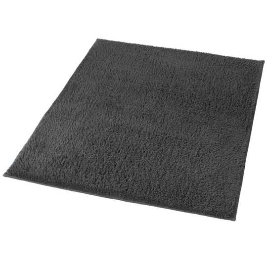 Kleine Wolke 430239 Bath Rug "Kansas" 60x90cm Anthracite Grey