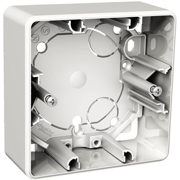 Schneider Electric Exxact Korotuskehys himmentimelle, valkoinen 1-lokeroinen