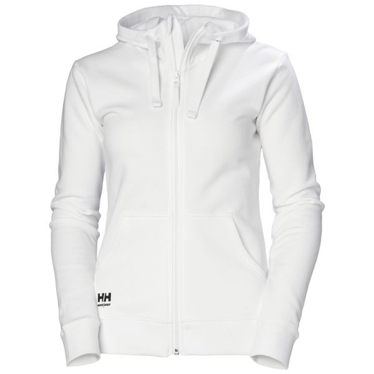 Helly Hansen Workwear W Manchester Huppari valkoinen, vetoketju L
