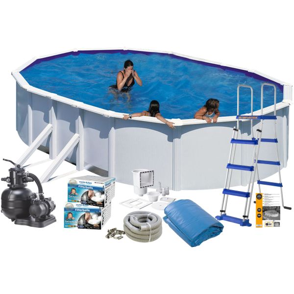 Swim & Fun 2705 Allaspaketti 7,3 x 3,75 x 1,2 m, 25 323 litraa