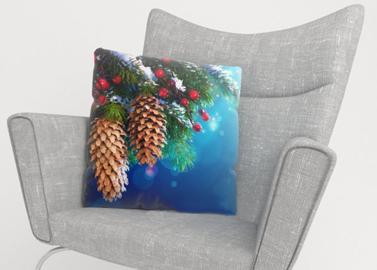 Koristetyynyliina CONES 45x45 cm