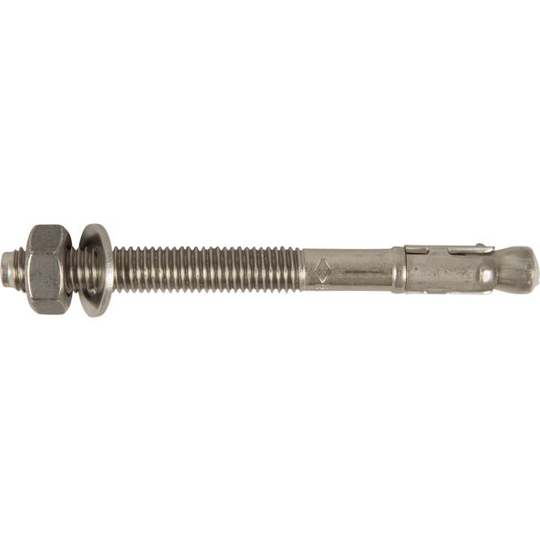 ESSVE EST1 Kiila-ankkuri M16, A4, halkeillut M16 x 135 mm, 20 kpl/pakkaus