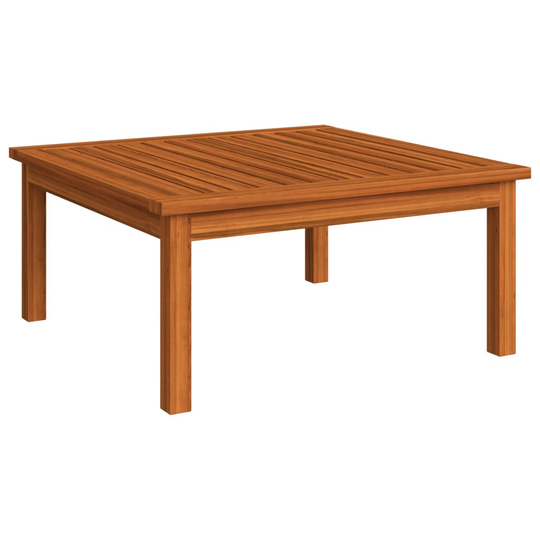 vidaXL Puutarhan sohvapöytä 63x63x30 cm täysi akaasiapuu