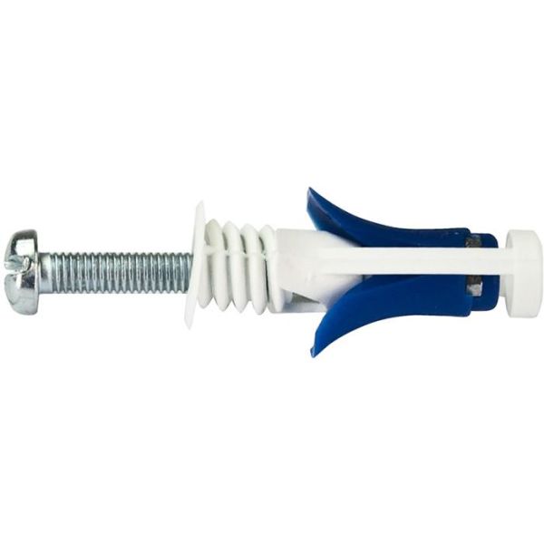 Schneider Electric Duo-Max TSP-10/50 Levykannatin kipsille, sininen, 5 kpl pakkaus M5 x 50 mm