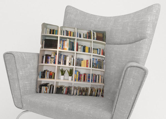 Koristetyynyliina BOOKS 40x60 cm