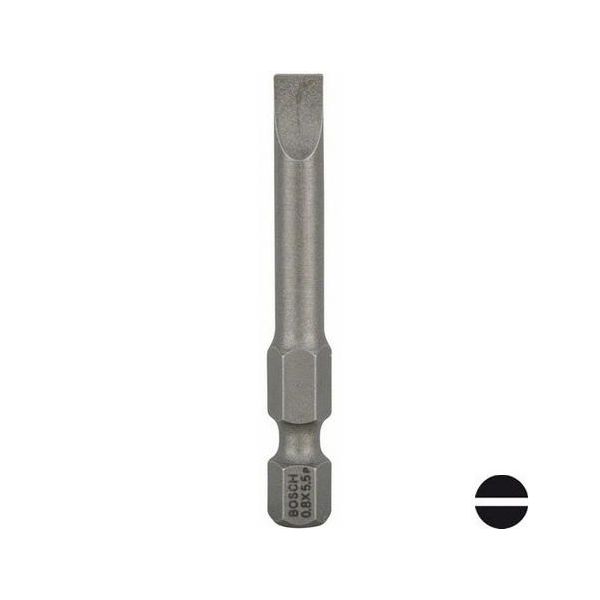 Bosch S Ruuvikärjet S0,8x5,5 3kpl 49mm