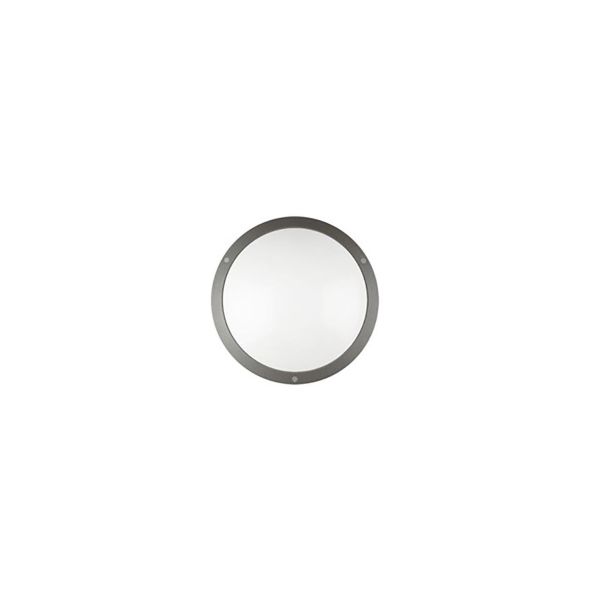 Hide-a-Lite Moon Public Round Seinävalaisin 3000/4000k, 1280 lm, 16W, IK10 Antrasiitti