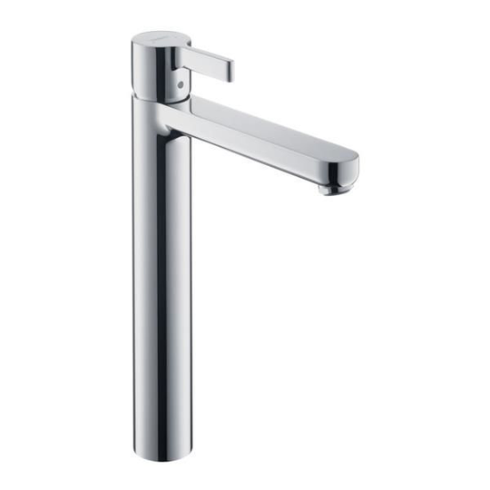 Hansgrohe Metris S Pesualtaan sekoitin Ilman nostoventtiiliä, korkea malli