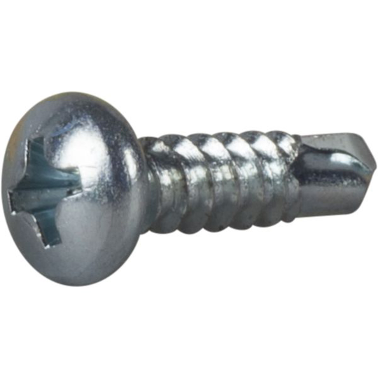 ESSVE 62312 Poraruuvi kupukantainen, kiiltosinkitty Ø2,9 x 9,5 mm, 100 kpl/pakkaus