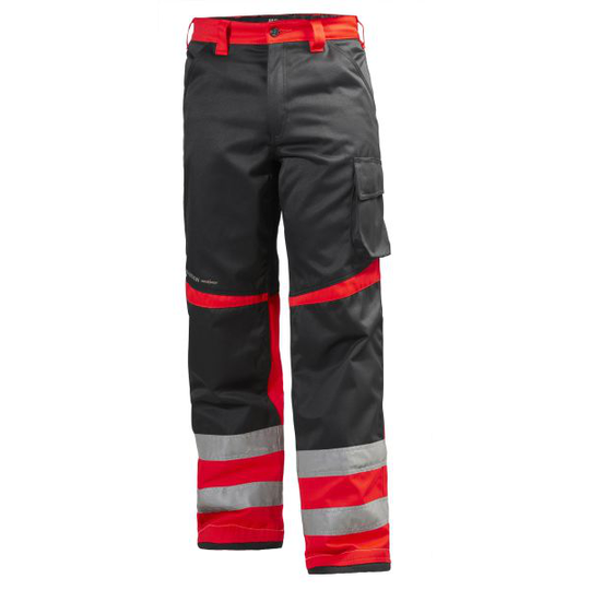 Helly Hansen Workwear Alna Työhousut huomioväri, punainen/musta C44