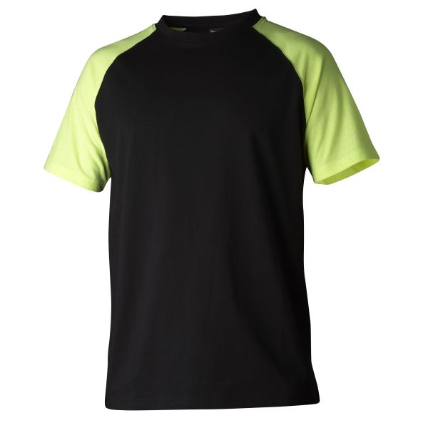 Top Swede 225 T-paita musta/keltainen Koko XS