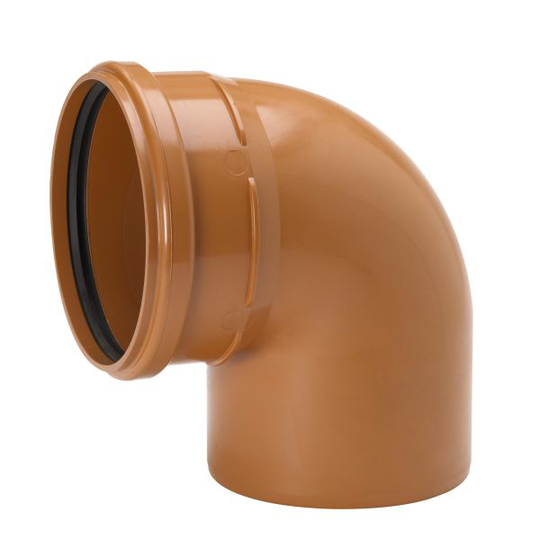 Uponor 3002071141 Mutka 90°, PVC, 110 mm