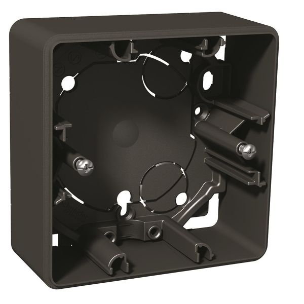 Schneider Electric Exxact Korotuskehys Antrasiitti, 35 mm 1-paikkainen