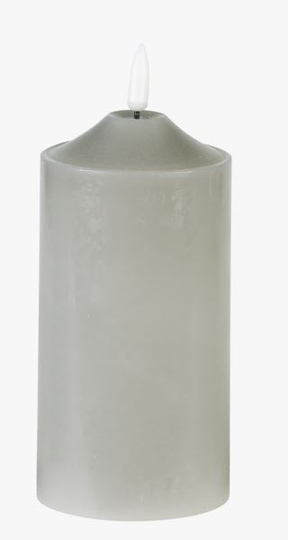 Alora led-pöytäkynttilä harmaa