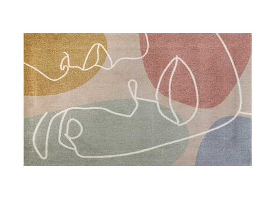 Matto Modern Faces 70x120 cm
