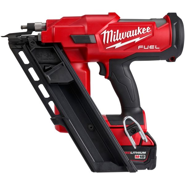 Milwaukee M18 FFN-502C Akkurunkonaulain sis. 5,0 Ah:n akut ja laturin