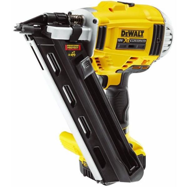 Dewalt DCN695P2 Naulain sis. akut ja laturin