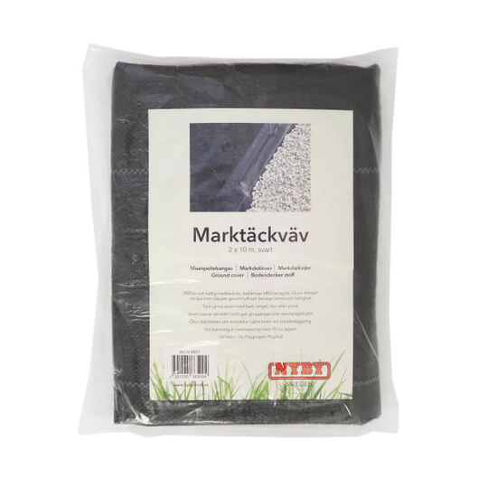 Nyby Bruk 6651 Maanpeitekangas 100 g/m², musta 2x10 m
