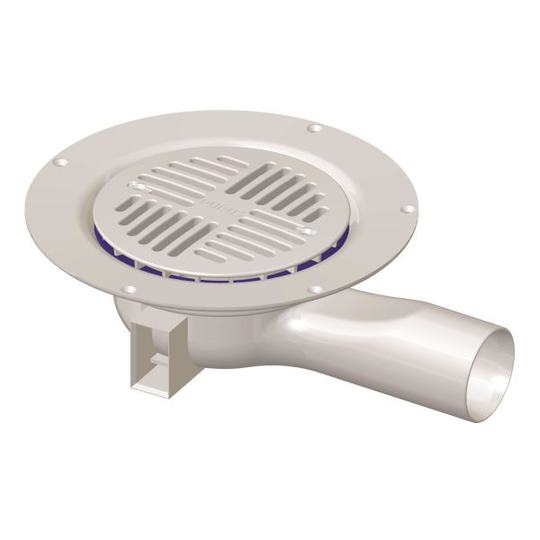 Purus MiniMax 7113764 Lattiakaivo 130 mm, sivu-ulostulo