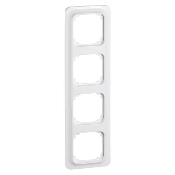 Schneider Electric Trend 183074700 Yhdistelmäkehys valkoinen 4-lokeroinen