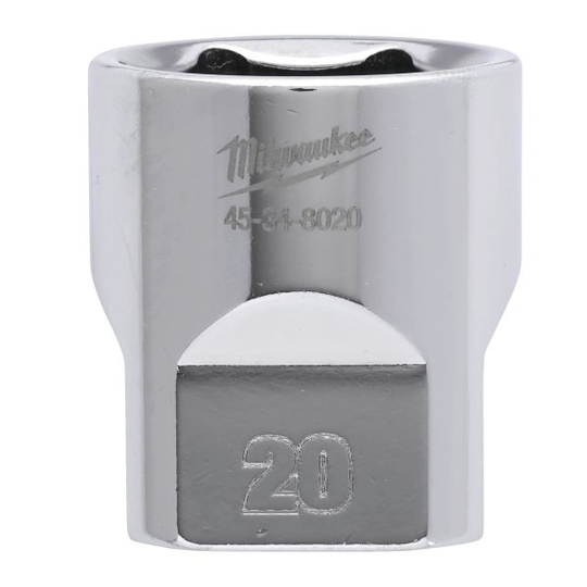 Milwaukee 4932479996 Hylsy 3/8", lyhyt 20 mm