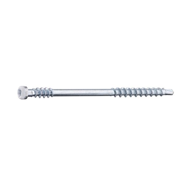 Grabber LTX62VITC Listaruuvi mukana kärjet 3,3 x 62 mm, 100 kpl valkoinen