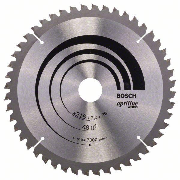 Bosch 2608640433 Optiline Wood Sahanterä 60T