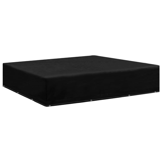 vidaXL Puutarhakalusteiden suoja 12 purjerengasta 250x250x70 cm