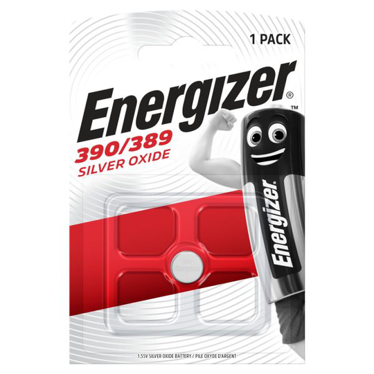 Energizer Silveroxid Nappiparisto 390/389, 1,55 V 11,6 x 3 mm