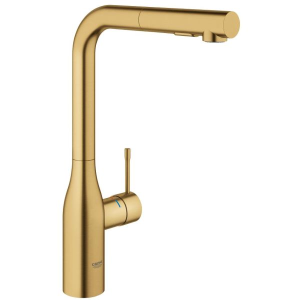 Grohe Essence Keittiöhana ulosvedettävä juoksuputki Brushed Cool Sunrise