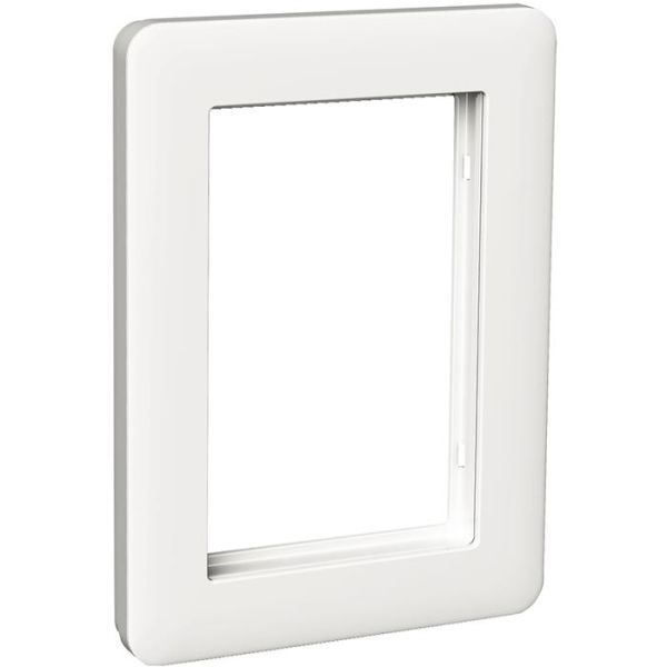 Schneider Electric Exxact Primo Kehys 2-suuntaiselle pistorasialle, valkoinen