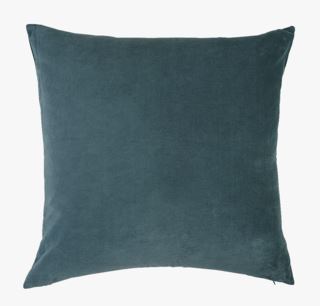 Sanna koristetyynynpäällinen petroolinsininen