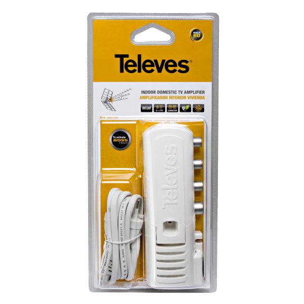 Televes 545720 Vahvistin 20 dB:n vahvistus, LTE-suodatin