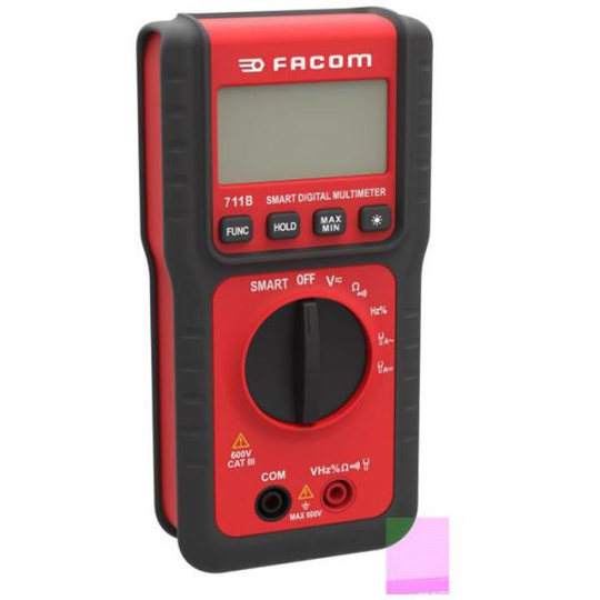 Facom 711B Yleismittari digitaalinen, sis. paristot
