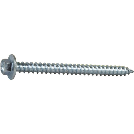 ESSVE 63339 Kateruuvi laipalla, kuusiokanta, FZB, Ø6,5 mm Ø6,5 x 75 mm, 100 kpl