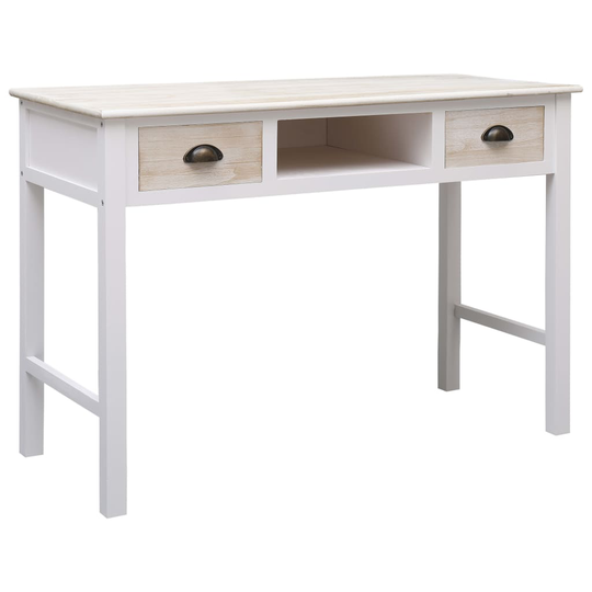 vidaXL Sivupöytä 110x45x76 cm puu